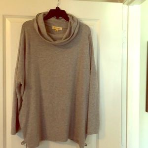Cowl neck shirt/sweater size is M/L